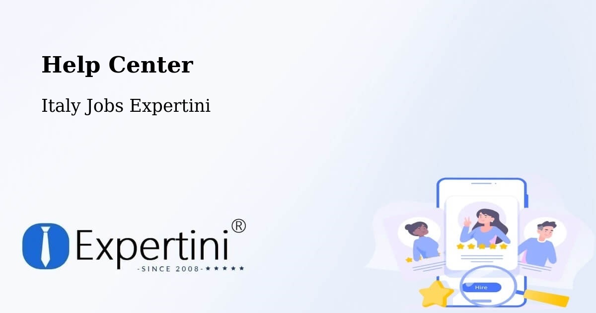 Help Center – Envie - Italy Jobs Expertini