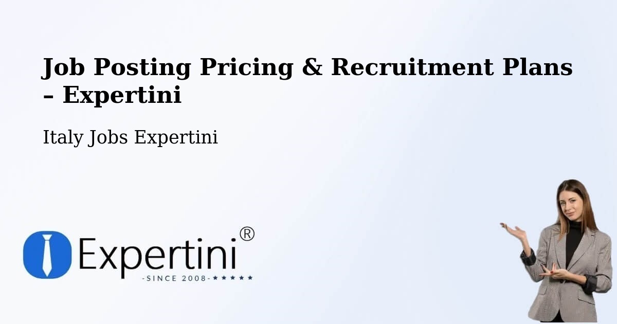 Job Posting Pricing & Recruitment Plans – Envie - Envie, Italy Jobs Expertini